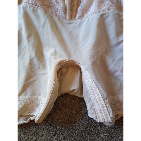 Ardyss Boman Shapewear Original Body Magic Size 46 Beige Compression Boning - Picture 4 of 10